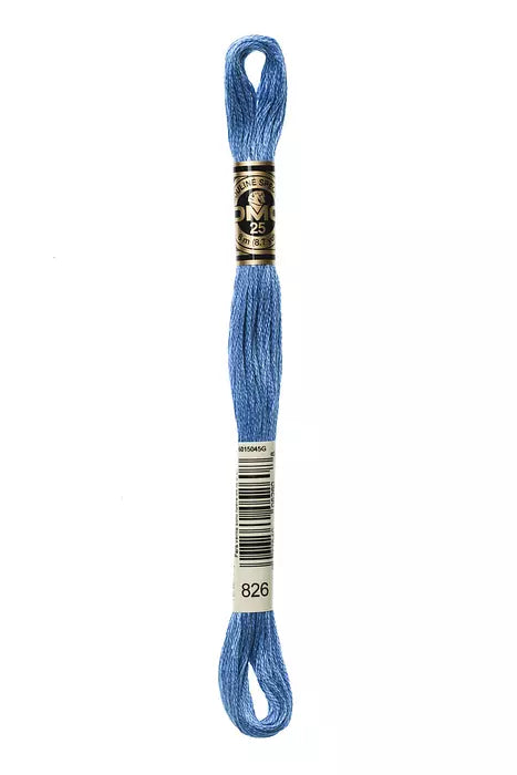 #826 DMC Cotton Embroidery Floss
