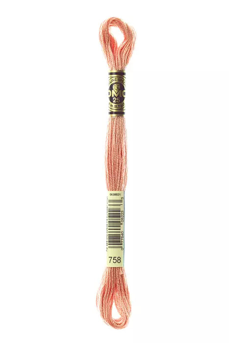 #758 DMC Cotton Embroidery Floss