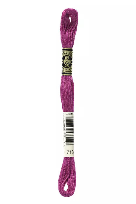 #718 DMC Cotton Embroidery Floss