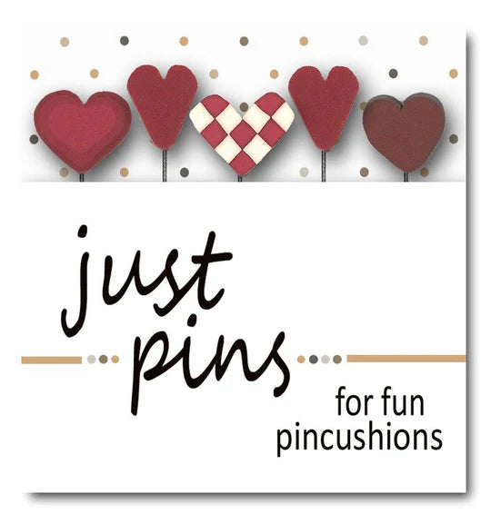 Just Pins - Heart Assortment - Just Another Button Company