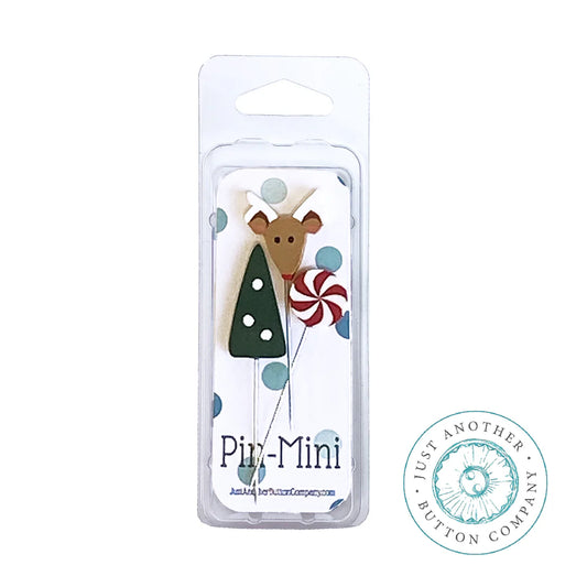 Pin Mini: Peppermint Forest - Just Another Button Company