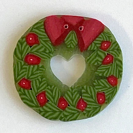 Large Wreath Button - Just Another Button Company