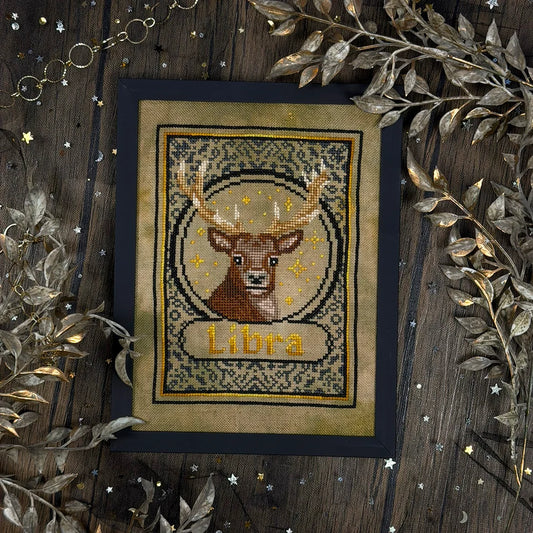 Zodiac Libra - The Stitch Crypt - 2026 Needlework Marketplace PREORDER
