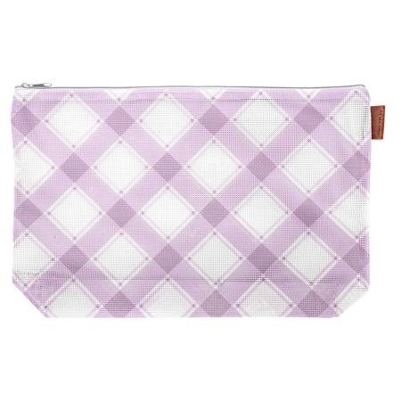 Lilac - Mad for Plaid Project Bag by It's Sew Emma