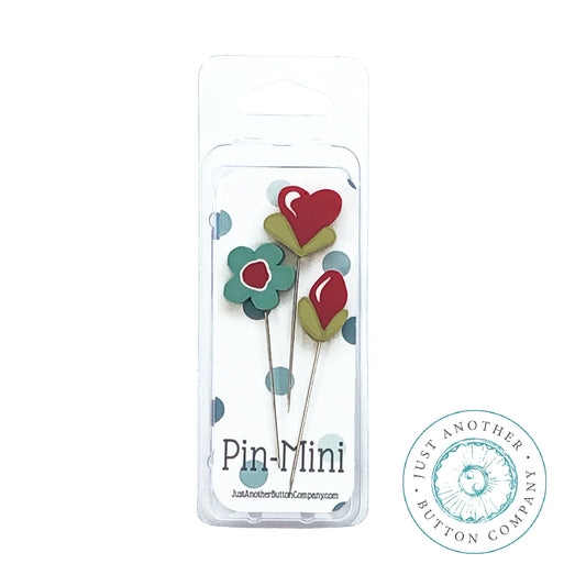 Pin Mini: Love Blooms (Limited Edition) - Just Another Button Company