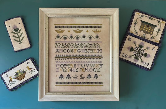 Royal Thistle - Olde Willow Stitchery - 2026 Nashville Needlework Market PREORDER