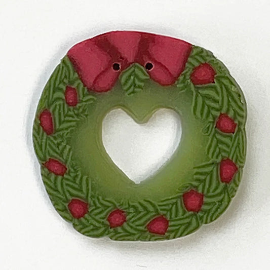 Medium Wreath Button - Just Another Button Company