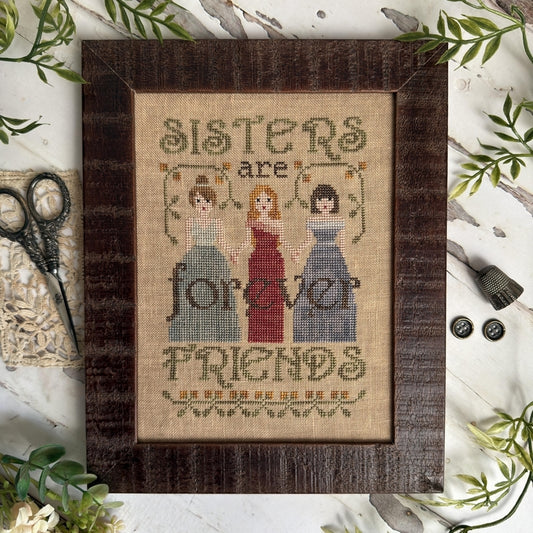 Sisters Are Forever Friends - Puntini Puntini  - 2026 Nashville Needlework Market PREORDER
