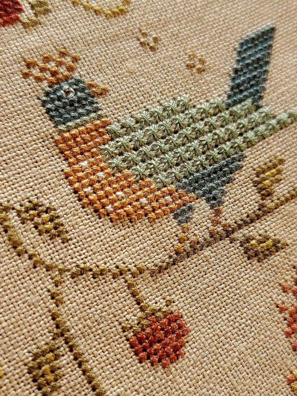 Manor at Swan Lake - With Thy Needle and Thread by Brenda Gervais