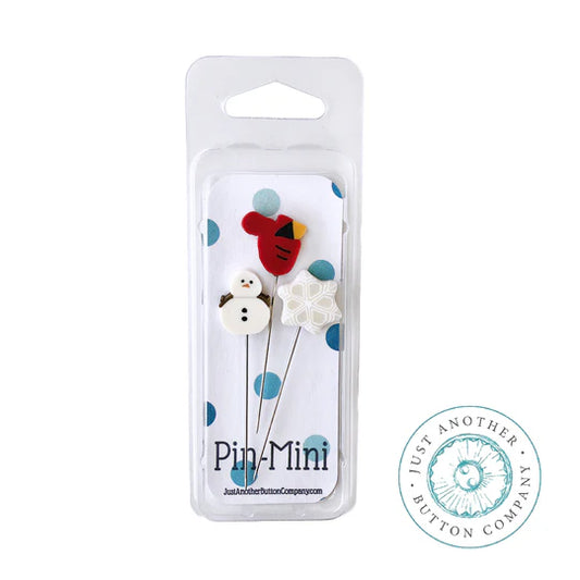 Pin Mini:Snow Season - Just Another Button Company