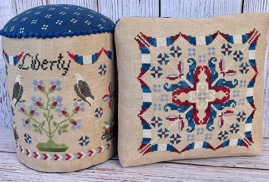 Liberty Drum and Pincushion - Jan Hicks Creates - 2025 Nashville Market Preorder