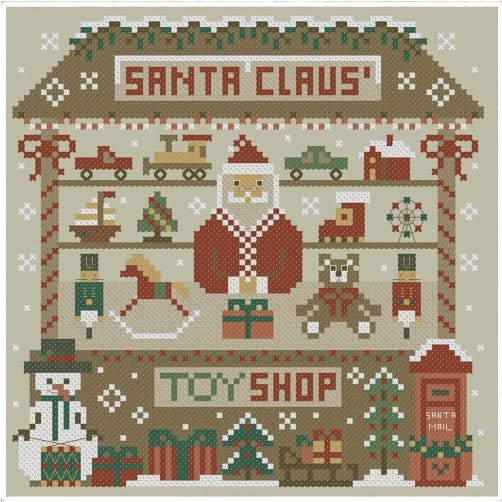 Santa's Toy Shop - StitchyPrincess