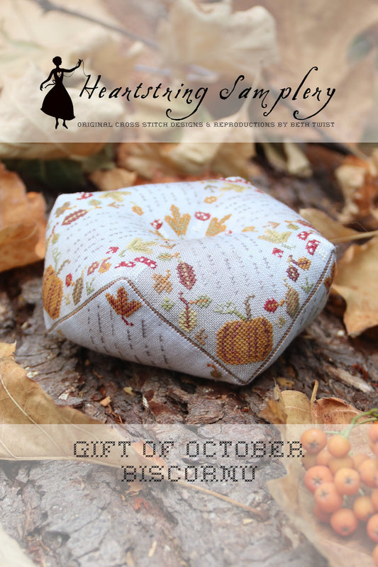Gifts of October - Heartstring Samplery