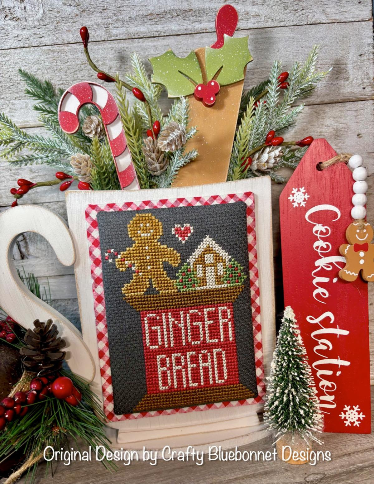 Gingerbread Spool - Crafty Bluebonnet