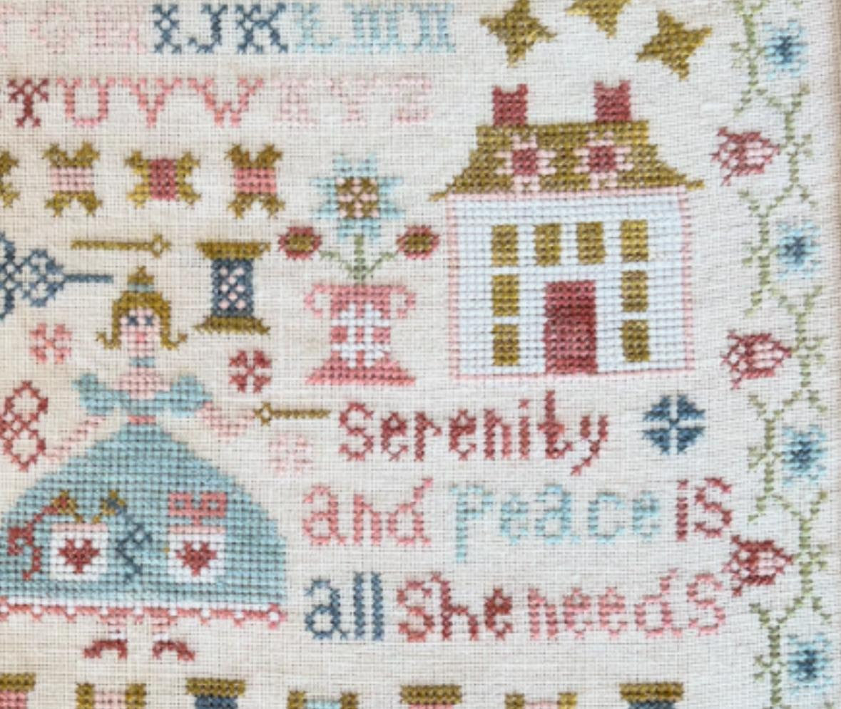 Serenity - Pansy Patch Quilts and Stitchery