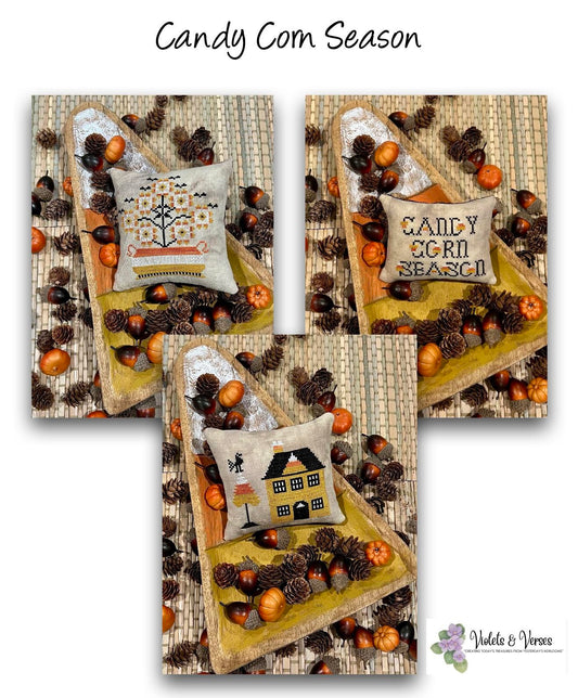Candy Corn Season - Violets and Verses