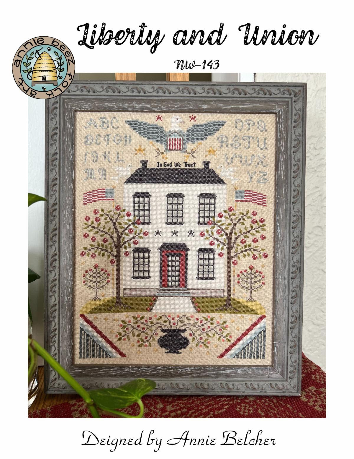 Liberty and Union - Annie Beez Folk Art