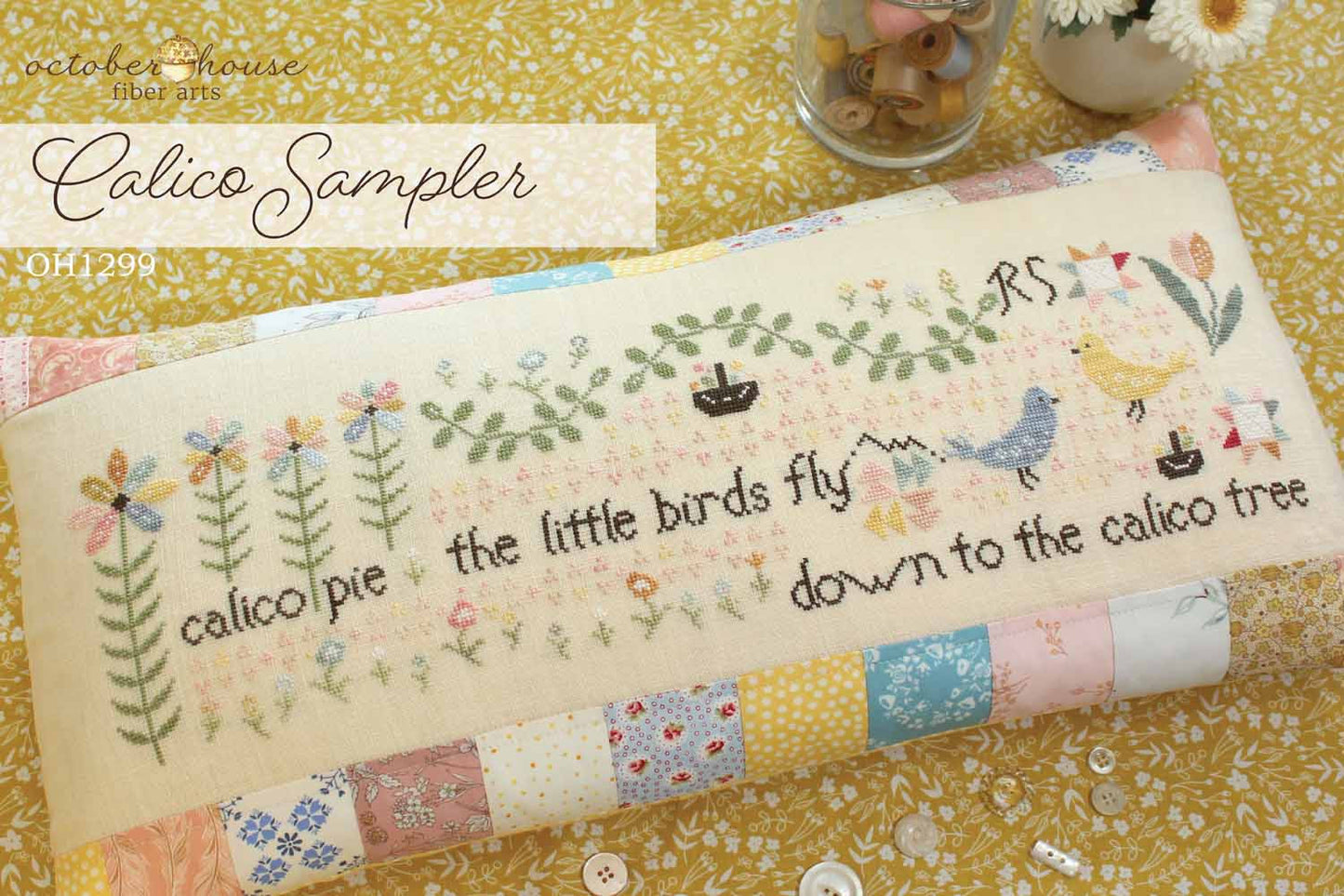 Calico Sampler - October House Fiber Arts