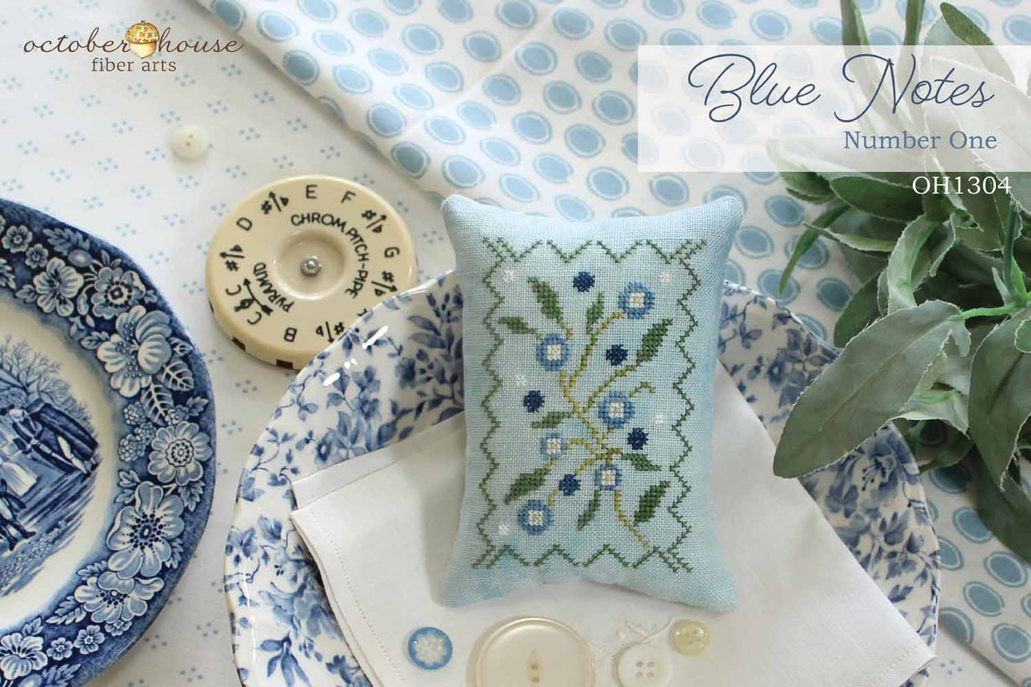 Blue Notes - October House Fiber Arts