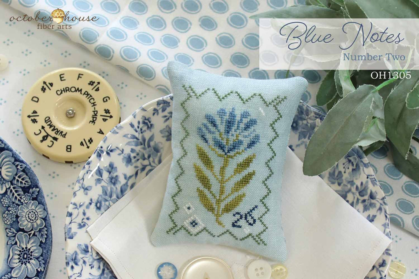 Blue Notes - October House Fiber Arts