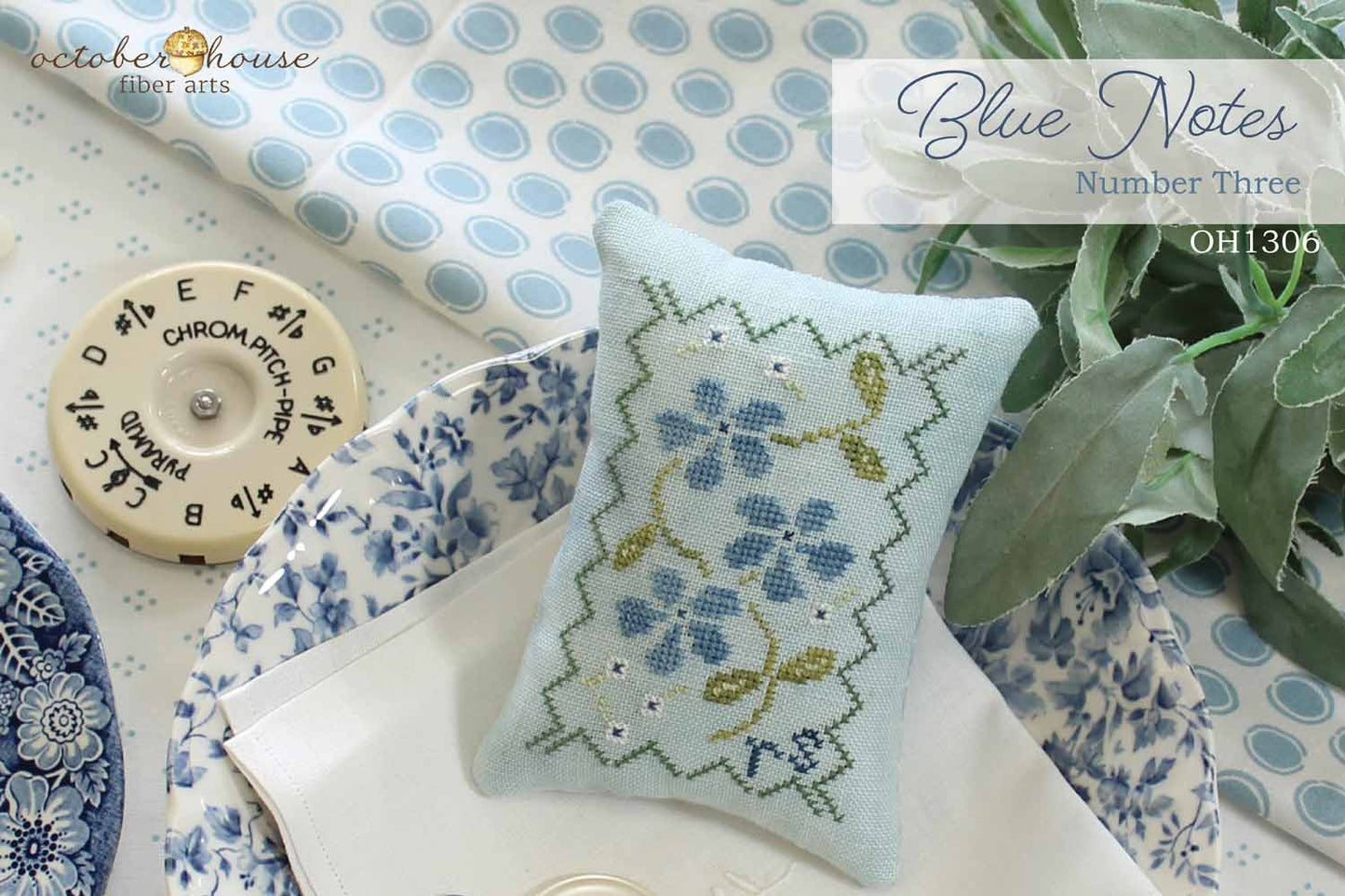 Blue Notes - October House Fiber Arts
