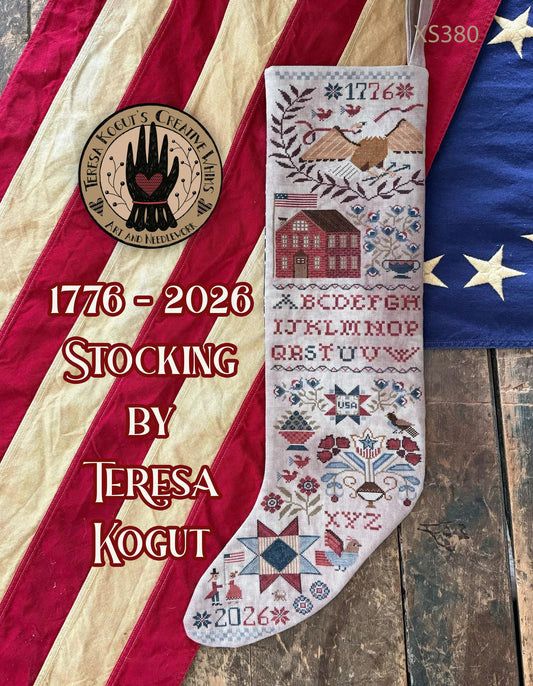 1776-2026 Stocking - Teresa Kogut