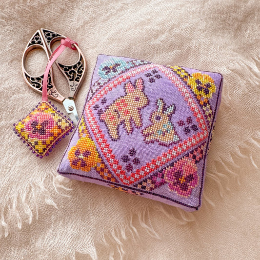 Pansy Picnic - JEDxStitch