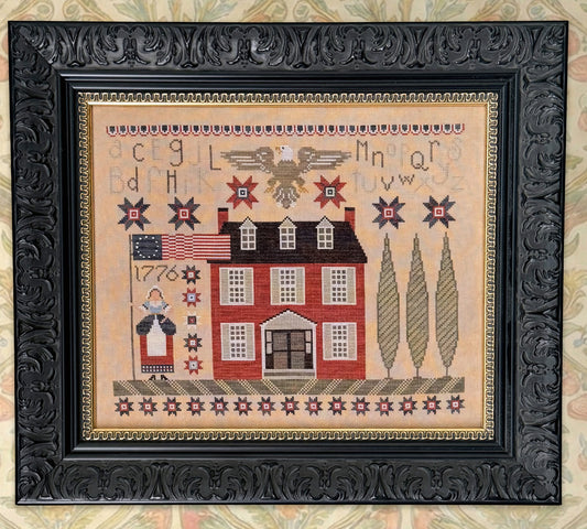 Betsy's Sampler - Fox and Rabbit