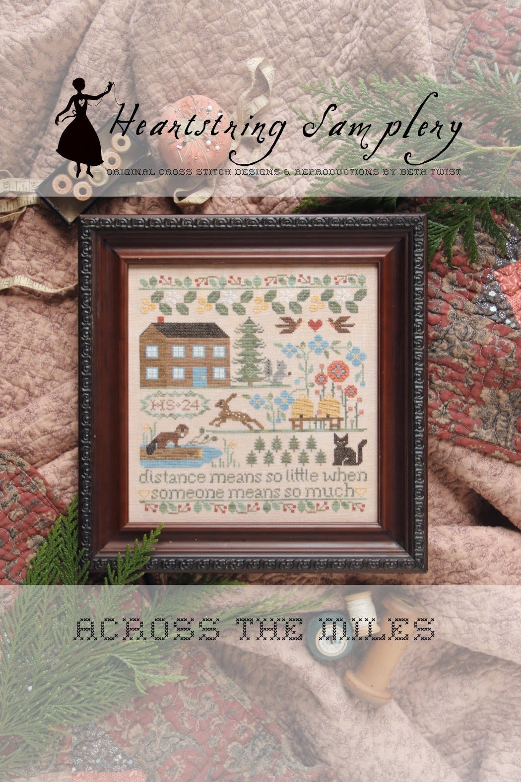 Across The Miles - Heartstring Samplery