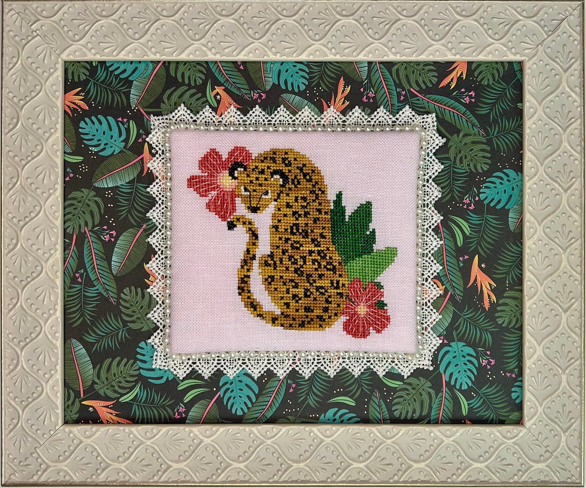 Tammi's Leopard - The Stitchin' Kitten - 2026 Needlework Marketplace PREORDER