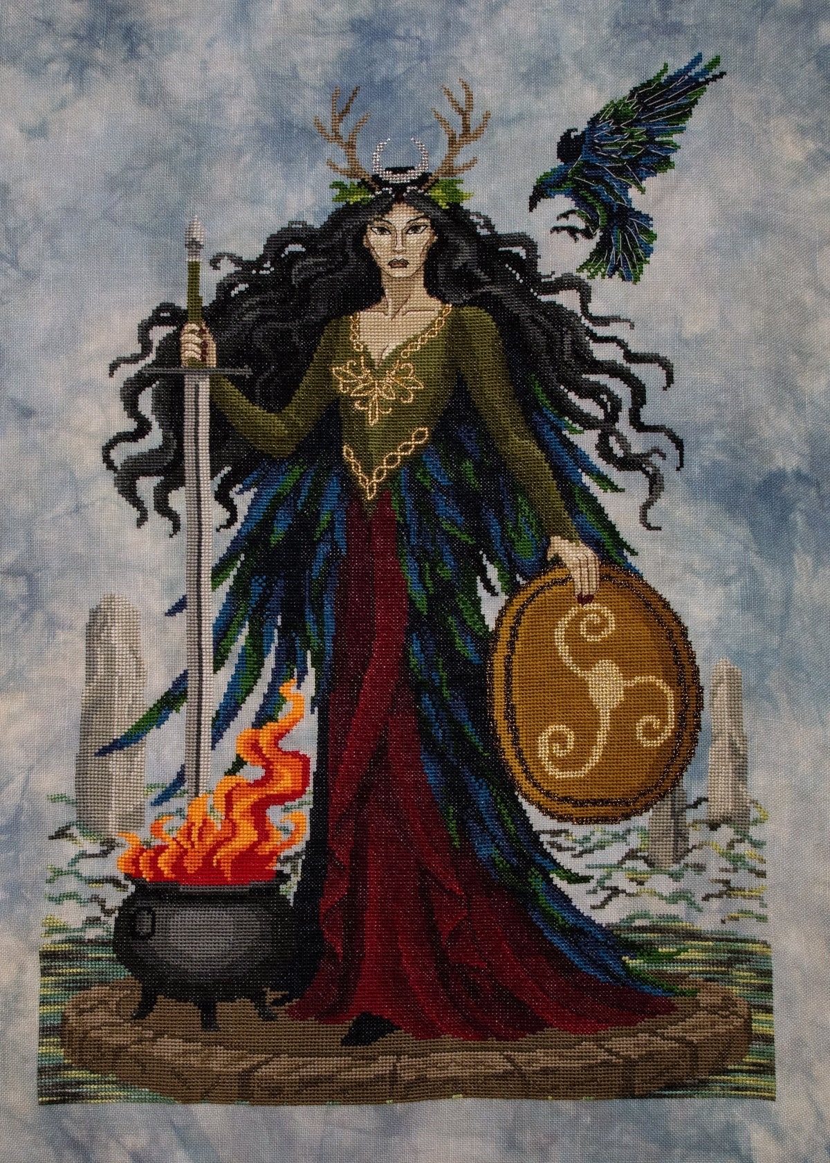 The Morrigan - Fabled Hollow - 2026 Needlework Marketplace PREORDER