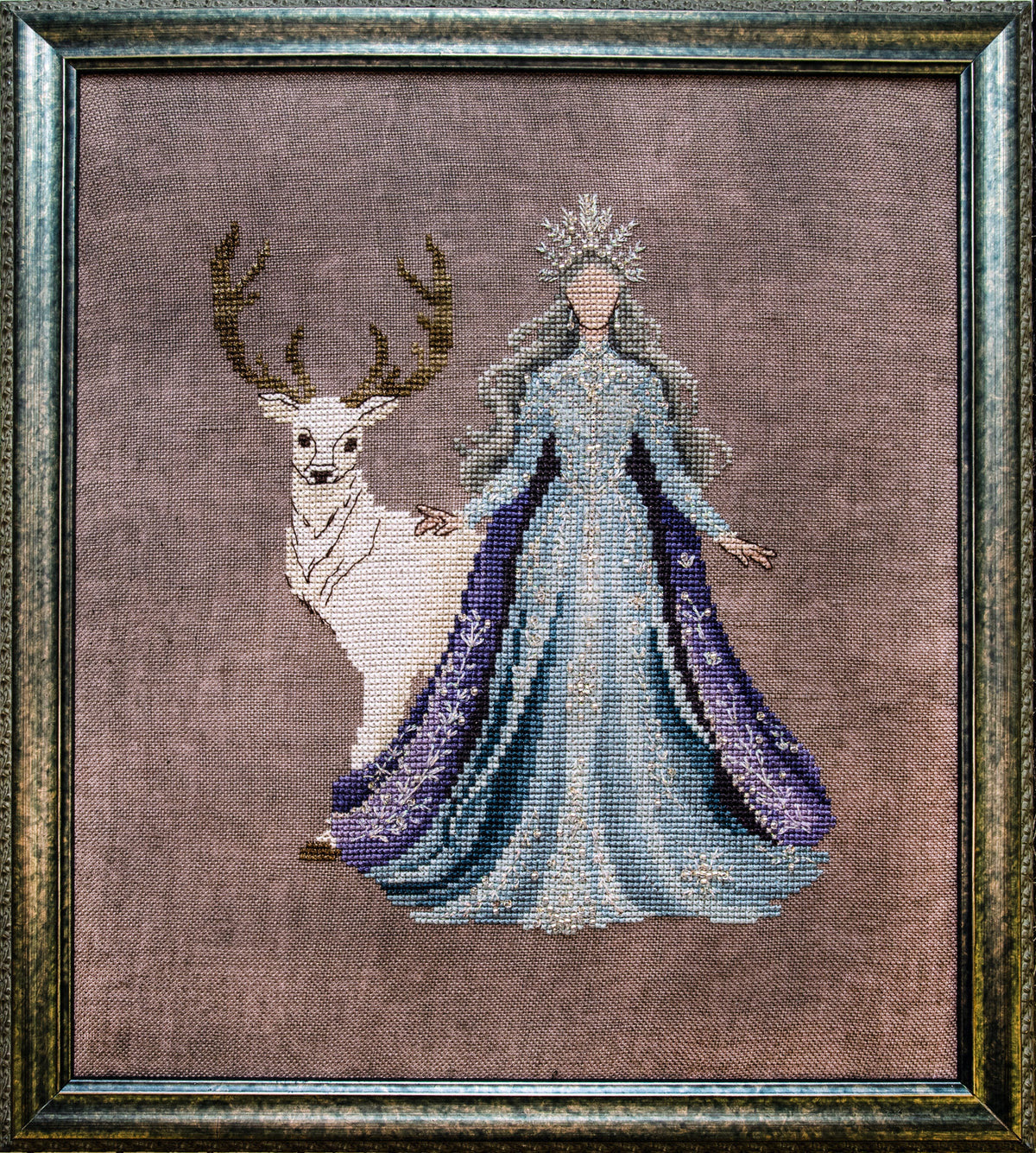Maiden of Winter - Fabled Hollow - 2026 Needlework Marketplace PREORDER