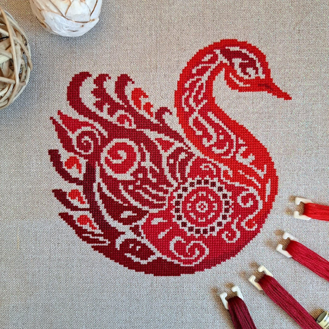 Swan - Artmishka - 2026 Needlework Marketplace PREORDER