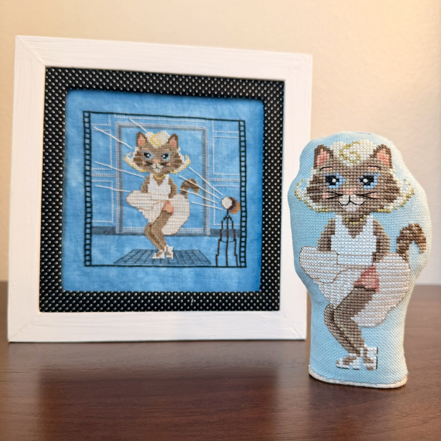 Marilyn Meowroe - December Stitches - 2026 Needlework Marketplace PREORDER