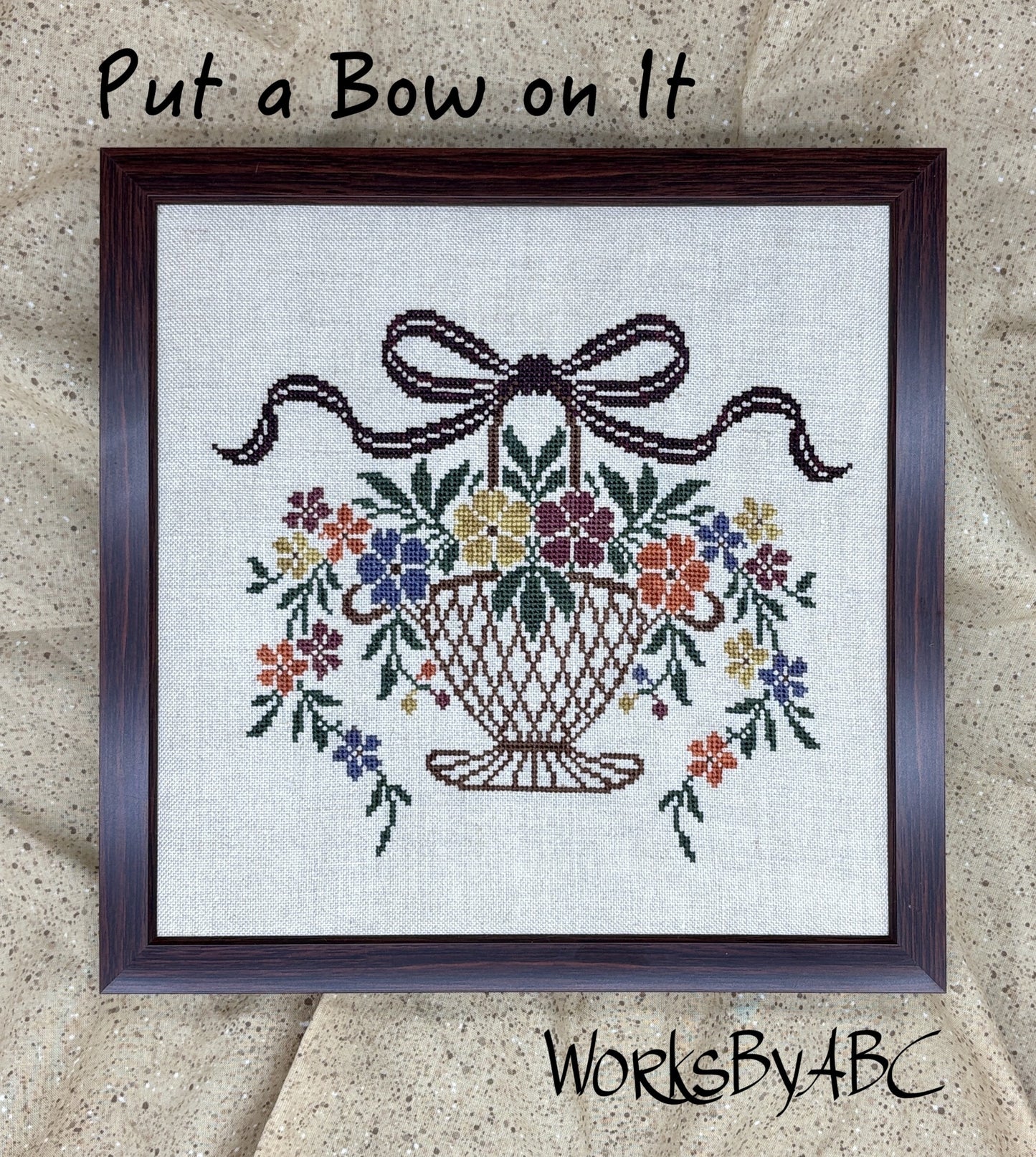 Put a Bow On It - WorksByABC - 2026 Needlework Marketplace PREORDER