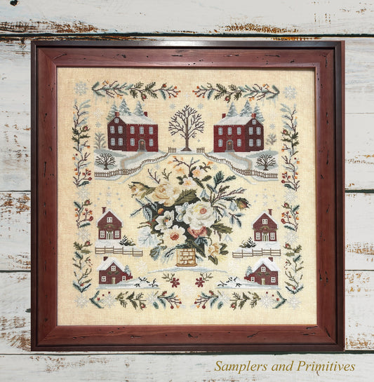 Winter Day Sampler - Samplers and Primitives - 2026 Needlework Marketplace PREORDER