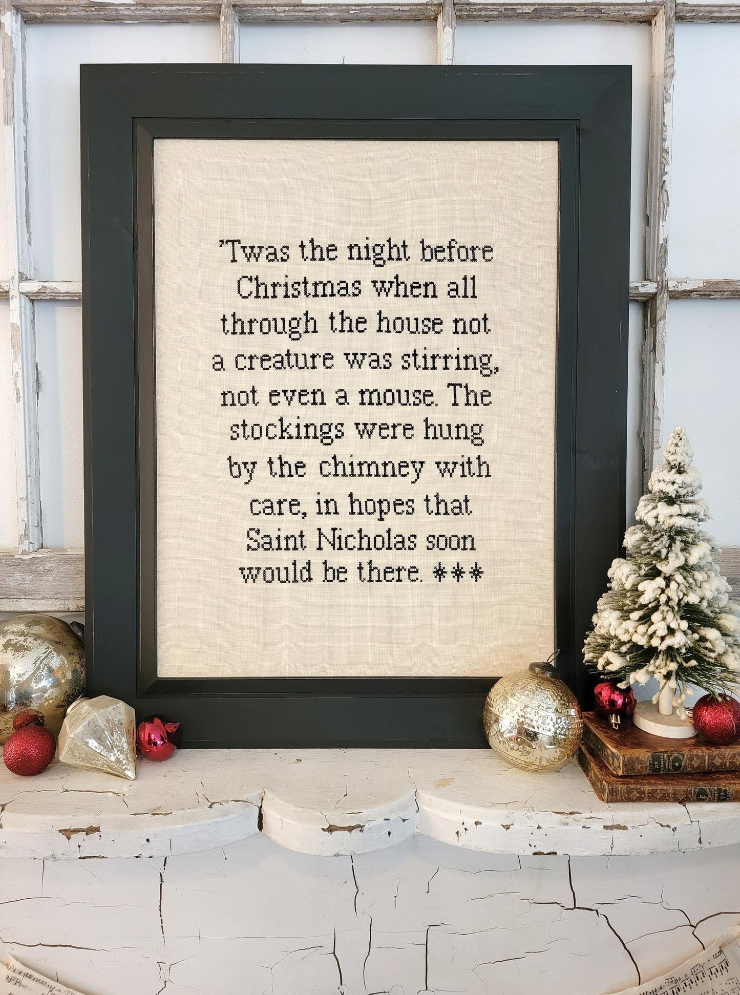 The Night Before Christmas - Hello! From Liz Mathews - 2026 Needlework Marketplace PREORDER