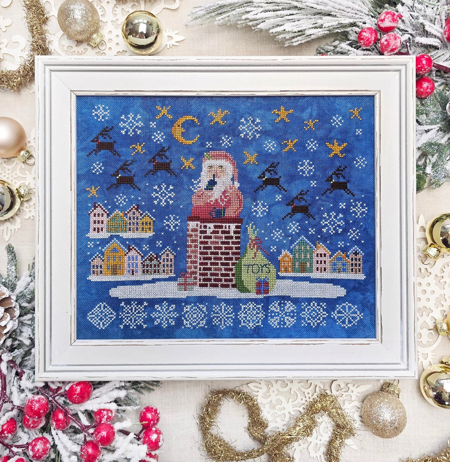 View from Above - Hello! From Liz Mathews and Kathy Barrick - 2026 Needlework Marketplace PREORDER