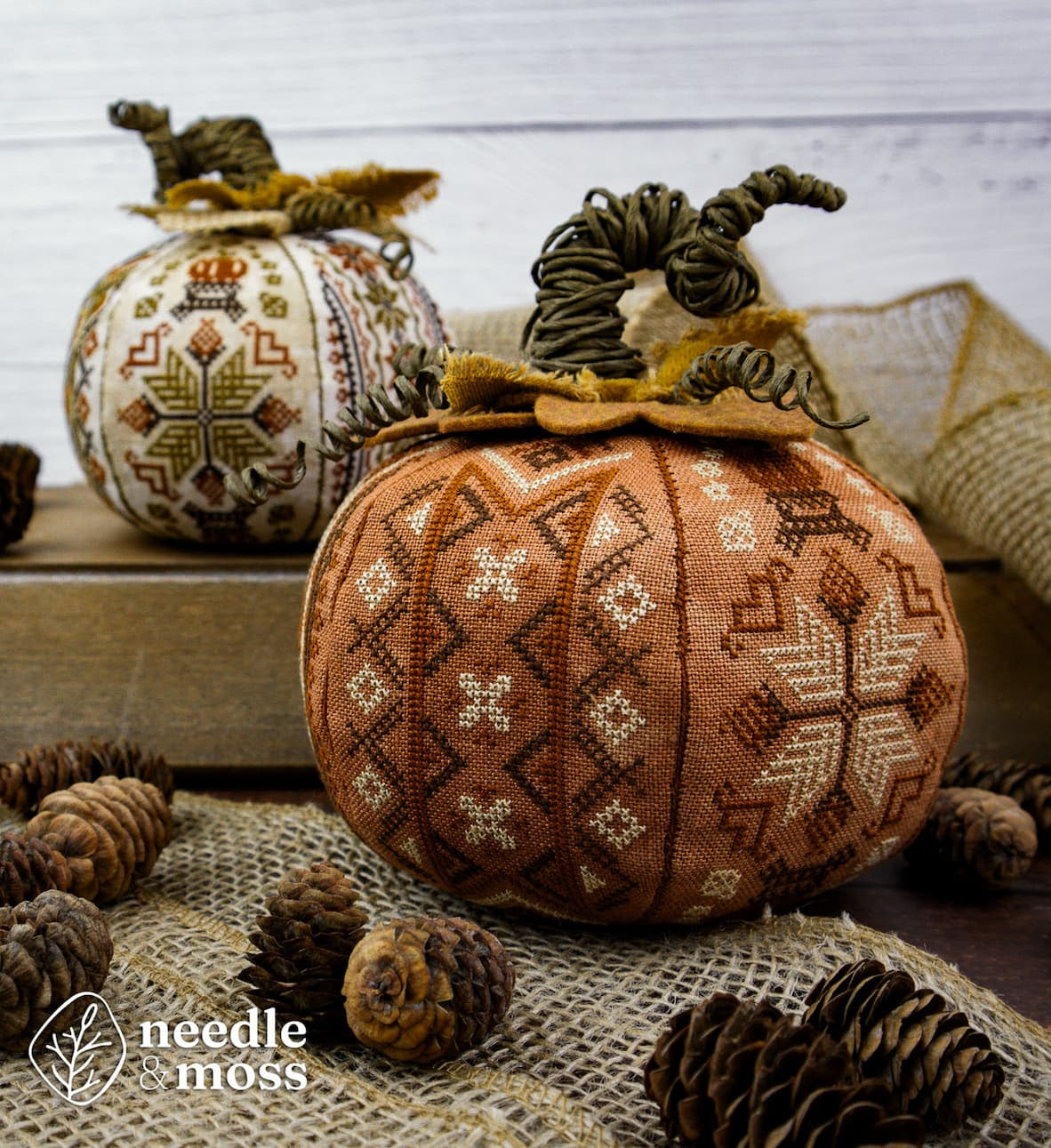 Hello, Pumpkin - Needle & Moss - 2026 Needlework Marketplace PREORDER
