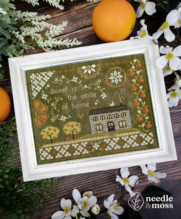 Home So Sweet - Needle & Moss - 2026 Needlework Marketplace PREORDER