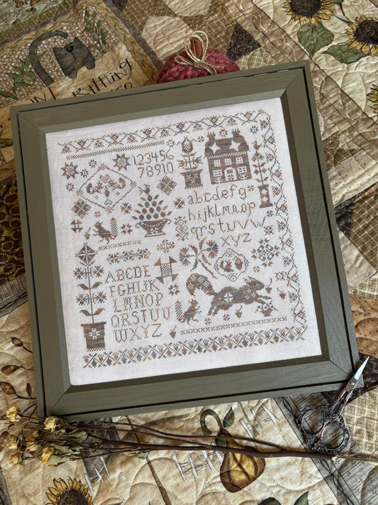 Sassy Squirrel Sampler - Pansy Patch