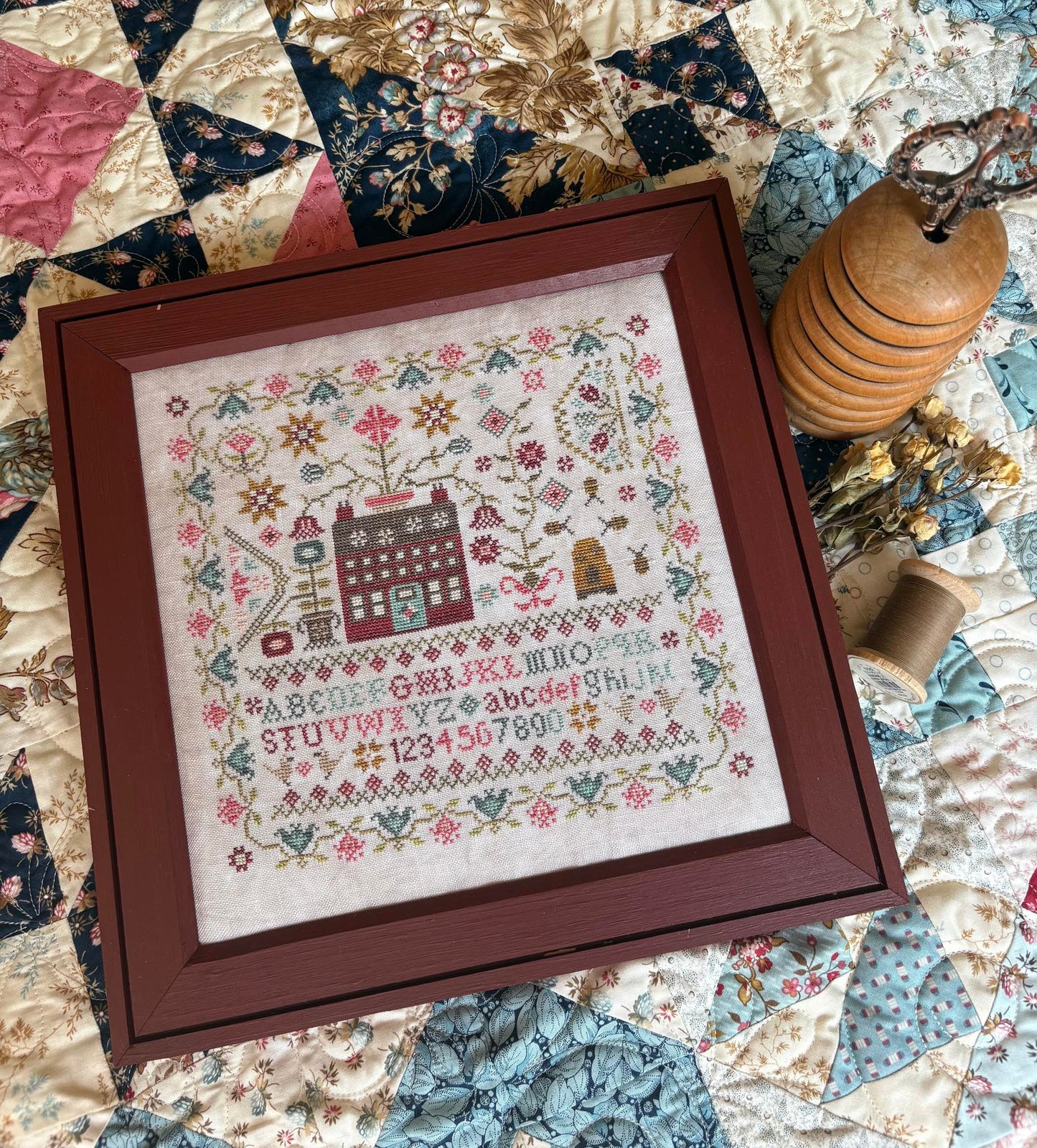 Oh Sweet Summer - Pansy Patch - 2026 Needlework Marketplace PREORDER