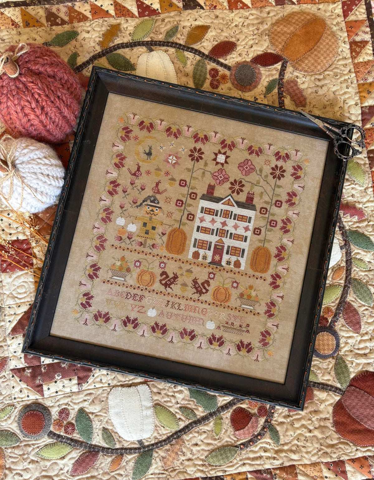 Enchanted Autumn Sampler - Pansy Patch