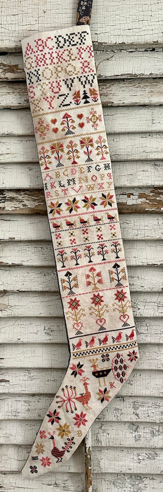 A Pennsylvania-German Stocking - Kathy Barrick Needlework Designs - 2026 Needlework Marketplace PREORDER