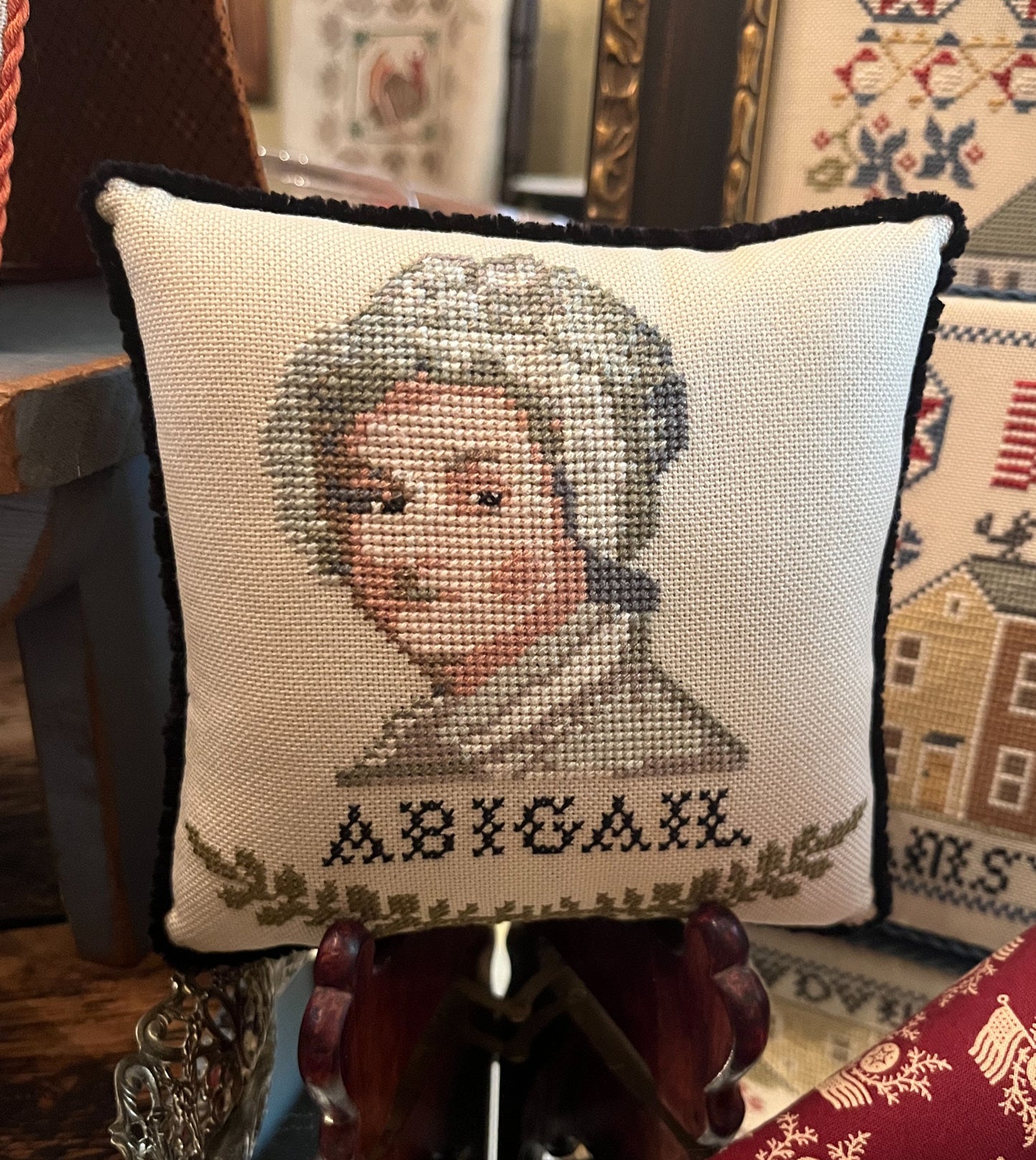 Peacefield 1788 Sampler - The Patriotic Homes Series #2 - Finally A Farmgirl