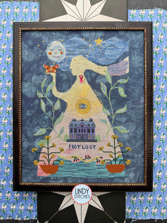 Not Lost - Lindy Stitches - 2026 Nashville Needlework Market PREORDER