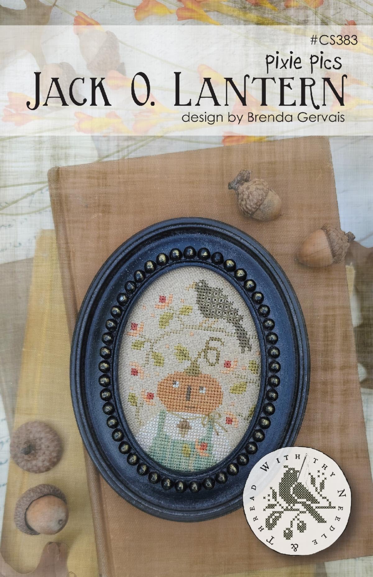 Jack O. Lantern - With Thy Needle and Thread by Brenda Gervais