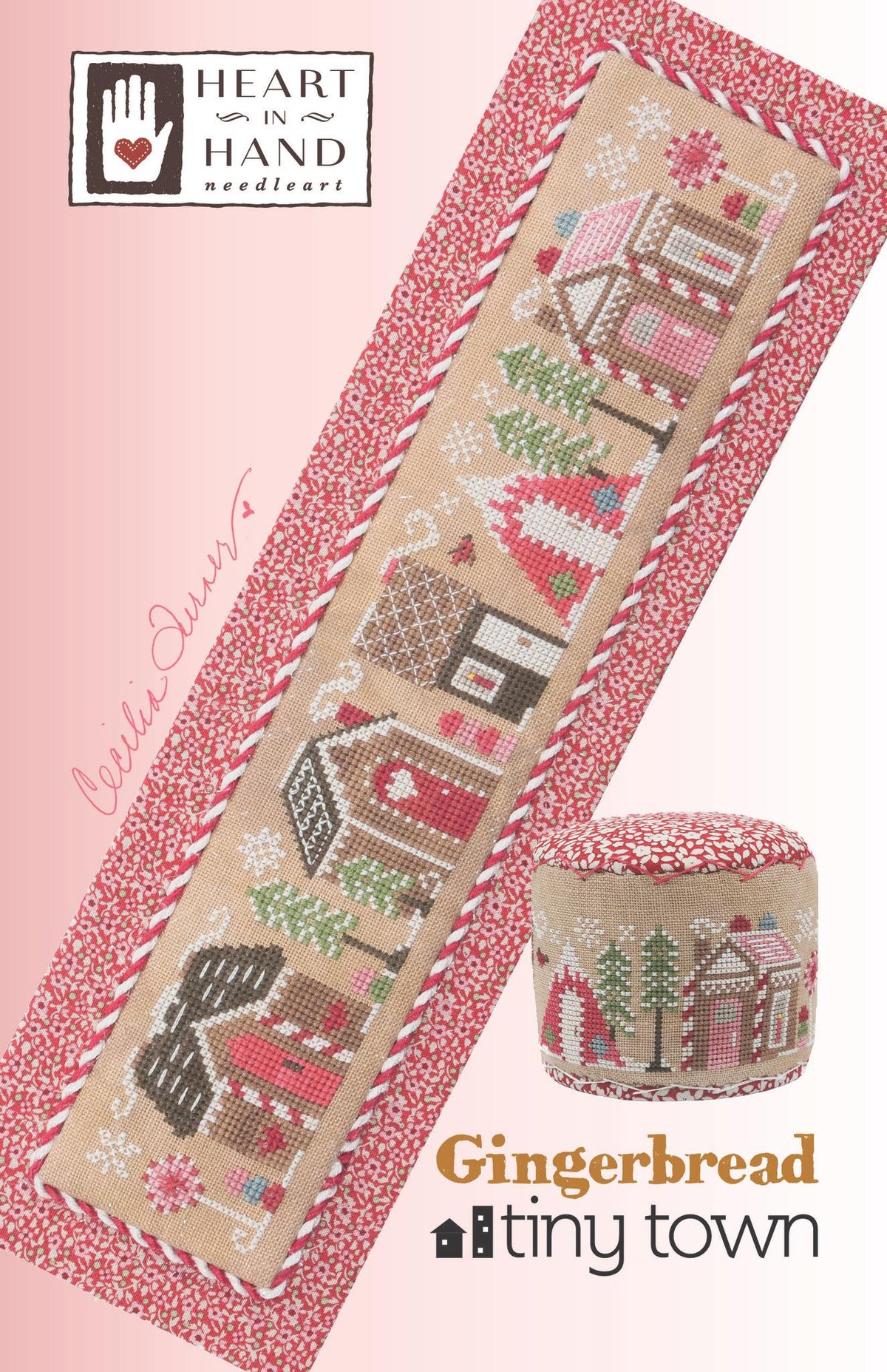 Gingerbread Tiny Town - Heart In Hand