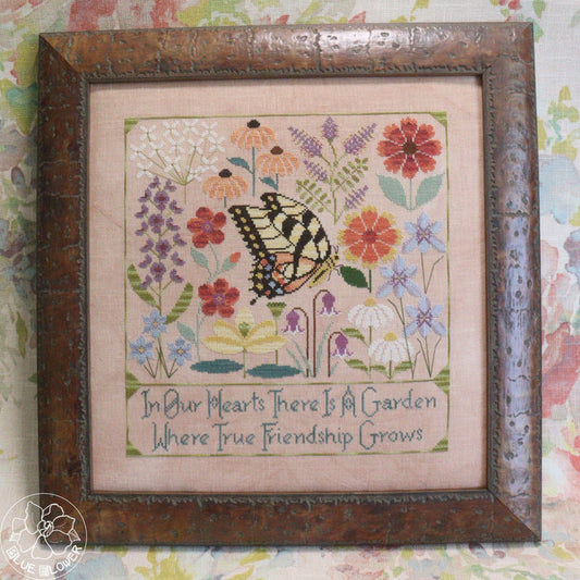 Heart's Garden - The Blue Flower - 2026 Nashville Needlework Market PREORDER