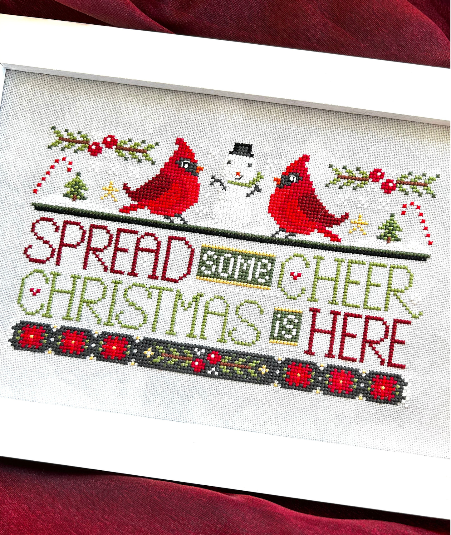WordyBirds: December - Sweet Wing Studio - 2026 Needlework Marketplace PREORDER